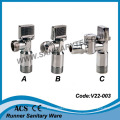 Polished Chrome Angle Valve (V22-116)